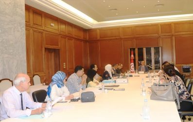 Lire la suite à propos de l’article Le ministre des domaines de l&rsquo;Etat préside le comité chargé de déterminer les superficies des terrains relevant de la propriété privée de l&rsquo;Etat.